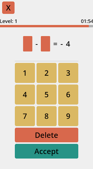 Assess. Center Fill in Numbers Screenshot 2