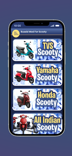 All Indian Scooty Mod Bussid Screenshot 1