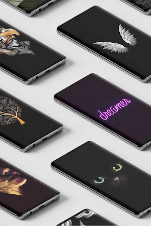 Black Art Wallpaper Screenshot 1