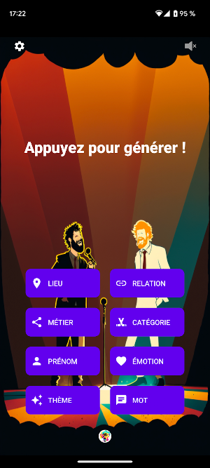 imprOasis - Impro Générateur Screenshot 0