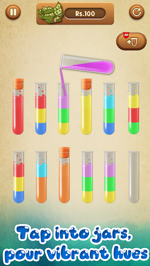WSP: IQ Water Sort Puzzle Game Screenshot 3