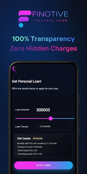 Finotive - Personal Loan Screenshot 2
