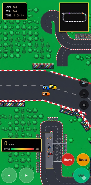 Pixel Car Racing Screenshot 3