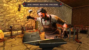 Blacksmith Knight 3d: Forge Swords Screenshot 2