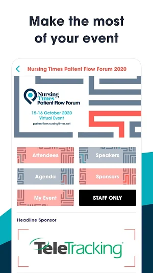 Nursing Times Events Screenshot 1