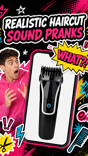 Hair Clipper Prank: Fun Sounds Screenshot 2