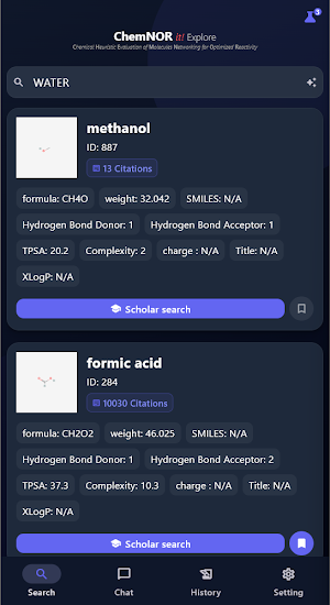 ChemNOR it! - Your AI Chemist Screenshot 1