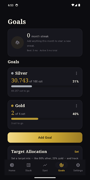 Stack Tracker Screenshot 0