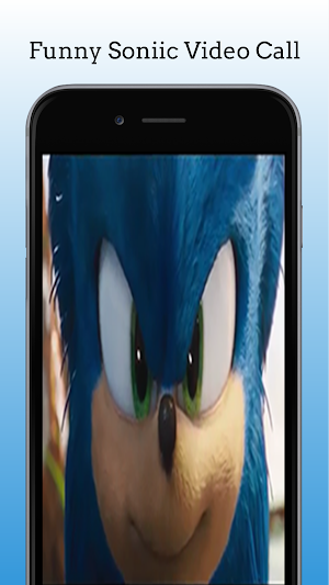 Funny Soniic Video Call Screenshot 0