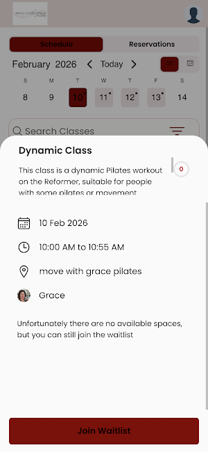 move with grace Screenshot 1