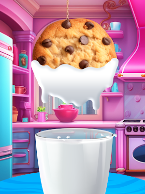 Cookies and Milk Cooking Screenshot 1