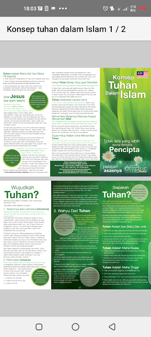 Konsep tuhan dalam Islam Screenshot 0