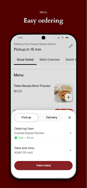 Everest Nepali Kitchen Screenshot 2