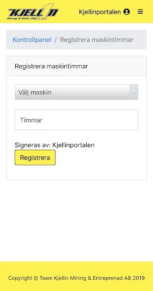 Team Kjellin - Kjellinportalen Screenshot 1