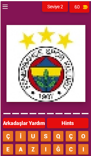 Turkish League Clubs Quiz Screenshot 1