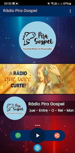 Rádio Pira Gospel Screenshot 2