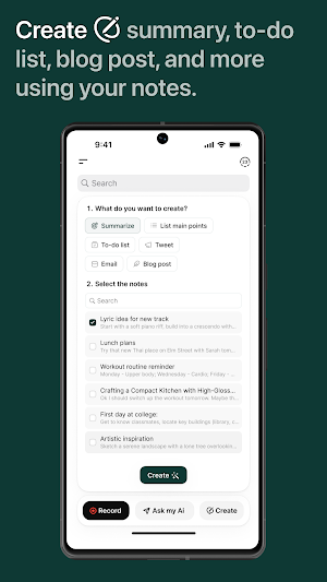 Voicenotes: AI Voice Notes Screenshot 3