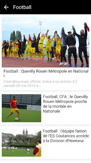 Normandie Sport Screenshot 2