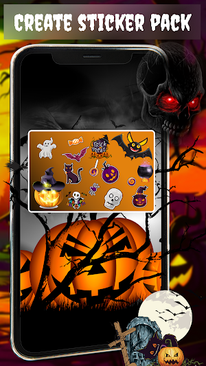 Halloween GIF Photo Stickers Screenshot 2