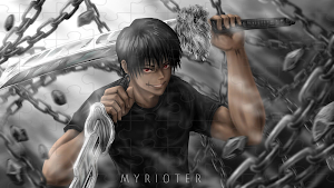 Toji Fushiguro Game Puzzle Screenshot 1