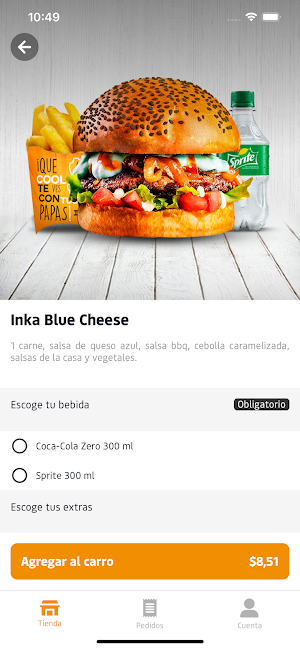 Inka Burger Ecuador Screenshot 1