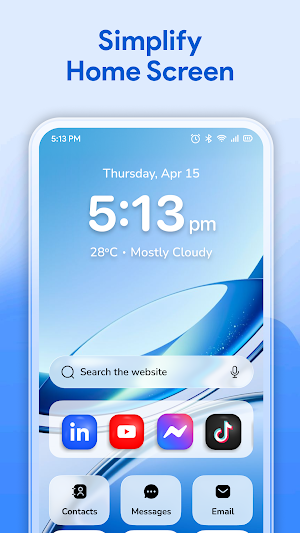 Easy Launcher: Home Screen UI Screenshot 1