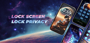 Phone Lock Screen Password App Screenshot 0