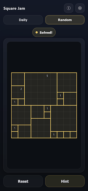 Square Jam - Area Logic Puzzle Screenshot 3