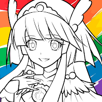 プリキュア 塗り絵