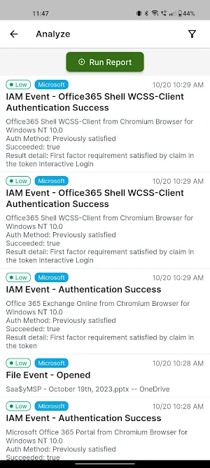 SaaS Alerts Screenshot 3