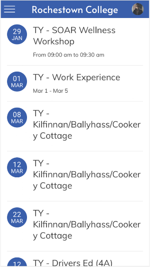 St Francis College Rochestown Screenshot 3