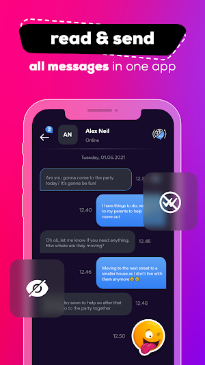 Messenger Leo: Instant Message Screenshot 0