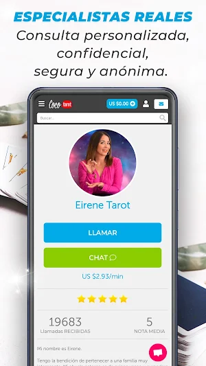 Cocotarot Psychic & Tarot Screenshot 2