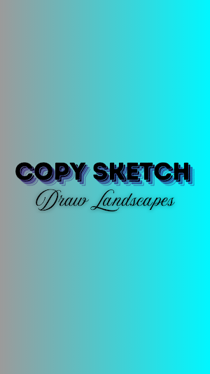 CopySketch - Draw Landskapes Screenshot 0