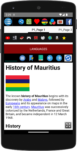 History of Mauritius Screenshot 1