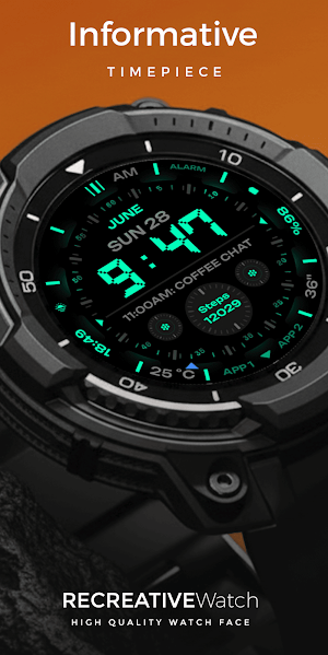 RE68 - Digital Neon Runner Screenshot 1