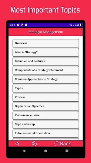Strategic Management Screenshot 0