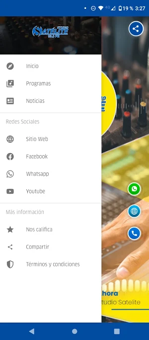 Radio Studio Satelite Screenshot 1