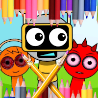 Horror Spranky Coloring battle