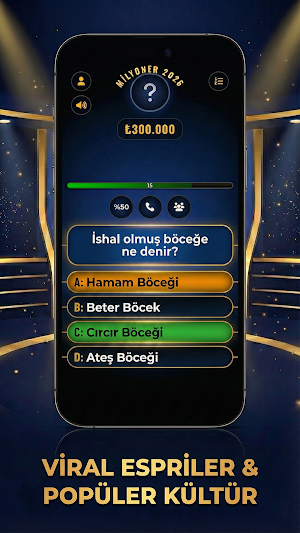 Milyoner 2026: Bilgi Yarışması Screenshot 3