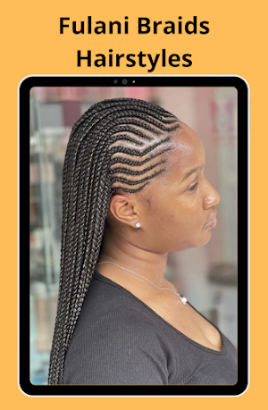 Fulani Braids Hairstyles Screenshot 1