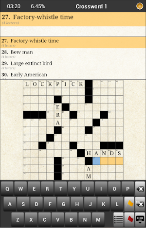 Crossword Challenges (English) Screenshot 0