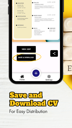 JIW SMARTEST CV BUILDER Screenshot 3