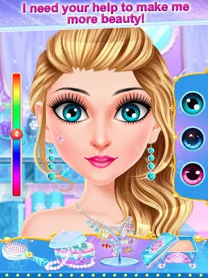Ice Queen Princess Salon & Makeover Screenshot 3