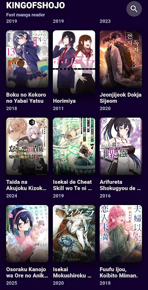 KingOfShojo : Manga & Manhwa Screenshot 3