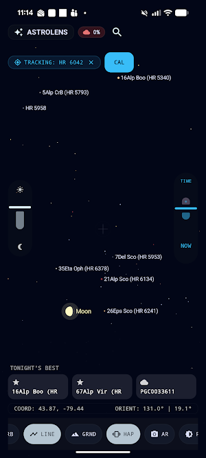 AstroLens: AR Sky Map & Stars Screenshot 1