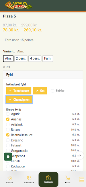 Antalya Pizza Haderslev Screenshot 3