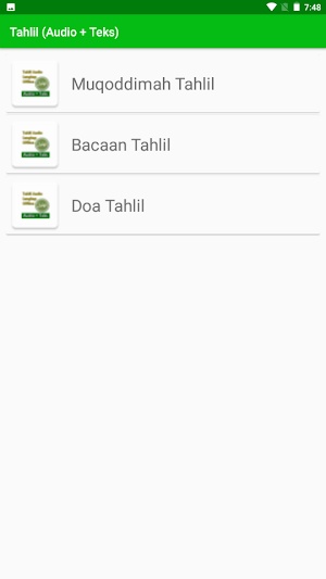 Tahlil Audio Teks Terjemah Screenshot 0