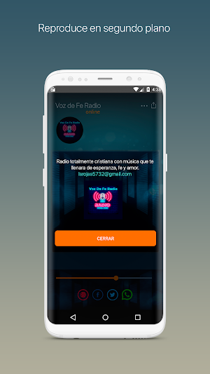 Voz de Fe Radio Screenshot 2