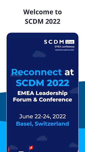 SCDM 2022 EMEA Conference Screenshot 0